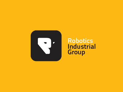 Robotics Industrial Group industrial logo robotics technology