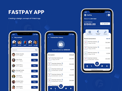 Fastpay App |  UIUX