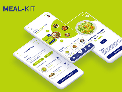 Meal-Kit Mobile Apps/ UI UX Design