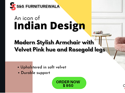 FURNITURE ORDER PAGE UI DESIGN chair ui creative ui design furniture design furniture ui landing page design landing page ui trendy ui ui ui design