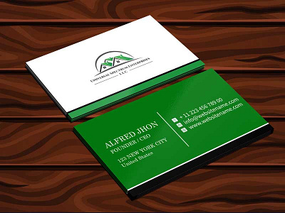 Business Card us banner design business card design