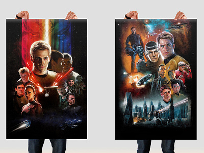 Star Trek Poster Giveaway! competition film poster freebies illustrated one sheet poster prints star trek