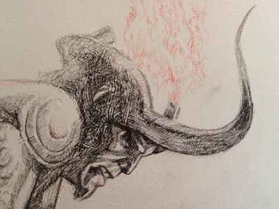 RED Hellboy - Pencils hellboy