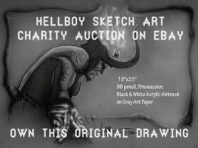 Original Hellboy Art Charity Auction