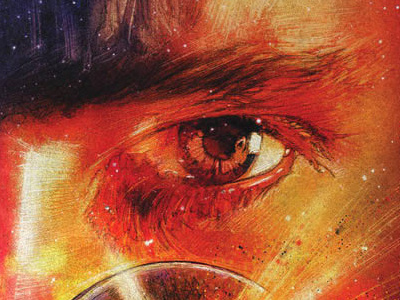 Star Trek: Khan #4 - Eye Detail art comic book cover cumberbatch eye illustration khan space star trek
