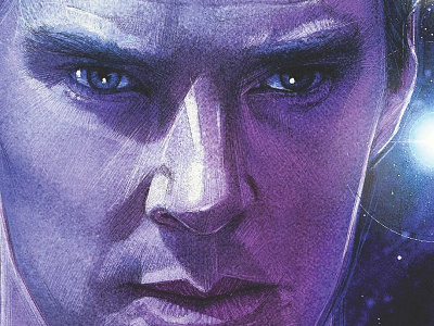 Star Trek: Khan #5 comic cover cumberbatch idw illustration khan space star trek
