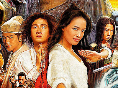 'Journey To The West' One Sheet film poster illustration magnolia pictures one sheet stephen chow