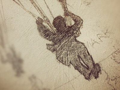 Airborne army band bottleneck brothers drawing europe gallery hbo illustration nyc soldiers wip ww2