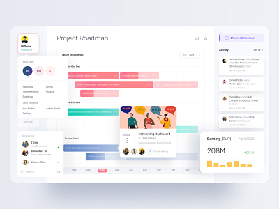 Project Roadmap brand design brand identity branding branding design dashbaord dashboard dashboard app dashboard design dashboard ui dribbble dribbble best shot ofspace ofspace agency project roadmap ux