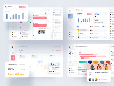All Screens branding branding design creative dashboard dashboard app dashboard design dashboard ui design dribbble dribbble best shot gradient ofspace ofspace agency ofspace inside