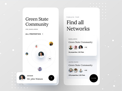 Real Estate Network agente app design community community college community logo community manager dribbble best shot dribbble invite estate agent house owner ofspace ofspace agency real estate real estate agency real estate agent real estate branding real estate logo