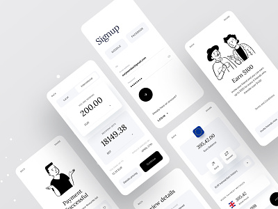 Money transfer | A Better Way to Handle Your Money app design app design icon ui web ios guide branding dribbble dribbble best shot dribbble trending minimal app money money app money management money transfer ofspace payment payment app payment form payments paypal revolt transferwise