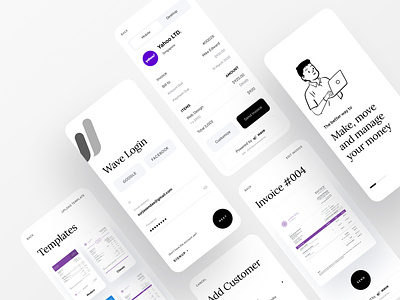 Wave Redesign: Invoicing and Money Management branding dribbble dribbble best shot dribbble invite invoice invoice design invoice funding invoice template invoices ofspace ofspace agency payment payment app payment form payment method payments paypal paytm phonepe revolt