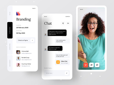 Better Way To Manage Your Work branding branding agency branding and identity branding design creative design dribbble dribbble best shot gradient minimal app ofspace ofspace agency project project management project management tool video chat