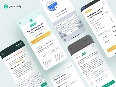 App Design for Grammarly