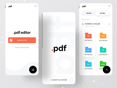 Smart Editor app design app designer app designers app development app development company brand design brand identity branding branding agency branding and identity branding concept branding design design dribbble dribbble best shot ofspace ofspace agency pdf pdf editor upload pdf