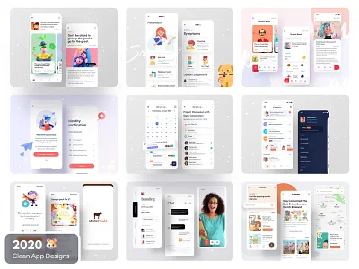 2020 Clean App Design 2020 design 2020 trend 2020 trends app app design apple clean design clean ui creative dribbble dribbble 2020 dribbble best shot minimal minimal app minimal app design minimal design minimalism ofspace ofspace agency