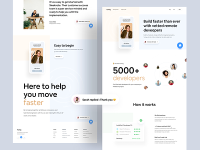 Turing Web UI Redesign Concept clean website dribbble 2021 grabstar minimal web minimal web design ofspace ofspace adacemy ofspace agency ui design web web design webdesign website website builder website concept website design website design agency website development website template websites