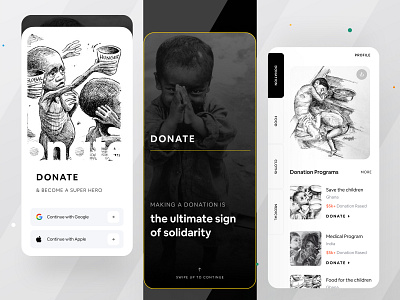 Making a donation is the ultimate sign of solidarity animation branding charity cherity creative design donation dribbble best shot dribbble top shot gradient graphic design illustration logo template top designers dribbble trend 2021 ui ux
