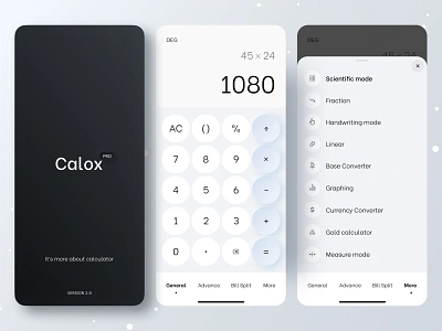 Calculator App branding calculator calculator app calculator web creative design dribbble best shot gradient graphic design illustration logo ofspace ofspace agency template ui ux