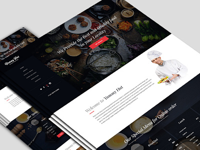 Yummy Hut : Responsive Restaurant template