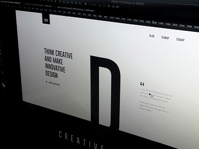 WIP - DEX Creative Landing page