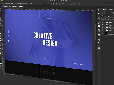 WIP: DEX Creative Landing Page Design III