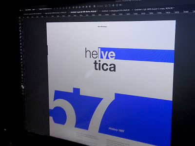 WIP : Helvetica Case Study app landing page creative dribbble best shot helvetica helvetica font illustration landing page template typography