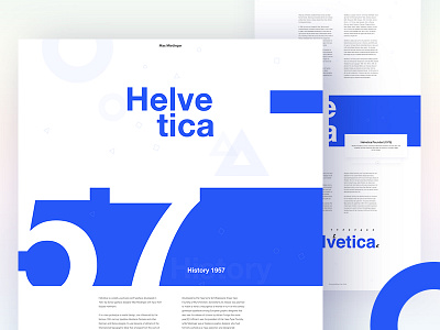 Helvetica Case Study Design app landing page creative dribbble best shot helvetica illustration landing page template typography