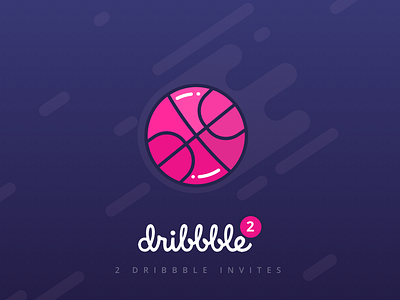 Dribbble Invitation design dribbble invite illuistrations