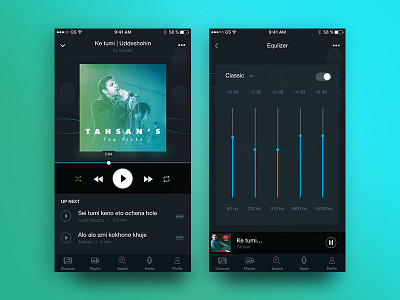 iOS Version: GP Music Redesign Concept