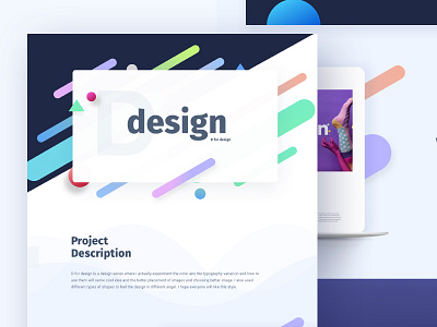 Experimental Design on Behance bubble color creative design gmail google gradient new trend template typography ui ux