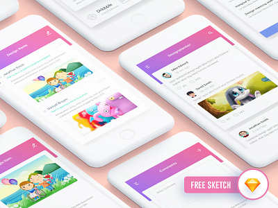 Designplanner Freebie iOS App Design
