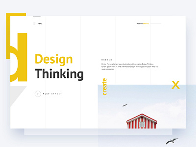 Design Thinking bubble color creative design gmail google gradient new trend template typography ui ux