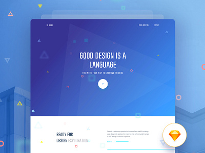 Free Free : Visual Language 4 bubble color creative design gmail google gradient new trend template typography ui ux