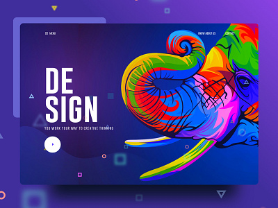 Visual Language 6 bubble color creative design gmail google gradient new trend template typography ui ux