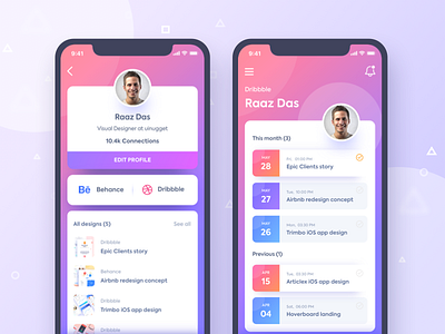 WIP : iOS App Concept by Surja Sen Das Raj on Dribbble