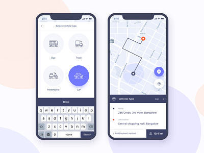 Parking Finder:  iOS Application Design