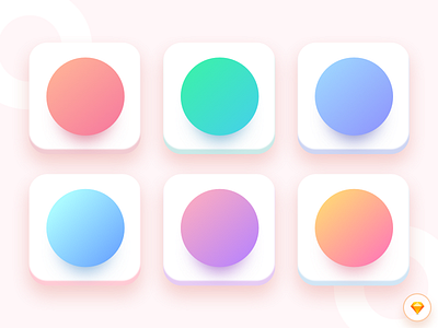 Some yummy candy for all : Free Gradient app color creative design gradient social social ui trimbo ui ux