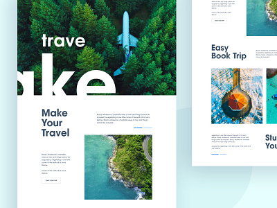 Make Your Travel app color creative design ui forest google gradient social trave travel ui ux
