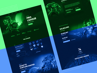 Gaming Website Design designs, themes, templates and downloadable graphic  elements on Dribbble