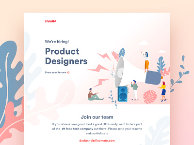 Zomato is hiring Product Designers