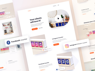 Counter Product Web UI dribbble best shot dribbble debut product product branding product brochure product card product catalog product design product design software product design tool product designer product landing product website teamuinugget uinugget