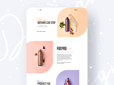 Nothing Can Stop app landing page branding creative design designer dribbble best shot foxpro gmail gradient illustration landing page template typography vector web