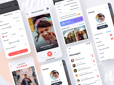 Enclave is Live chat chat app chatting dating dating app dating website datingapp dribbble best shot enclave plan page plants profile social social app social network swipe uinugget vector