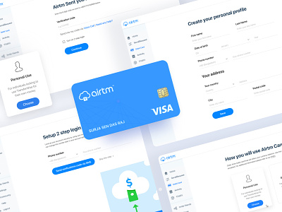 Airtm Case Study add fund airtm casestudy debit card money problem solving uinugget ux design uxdesign