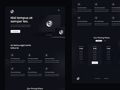 Theta Services Landing Page