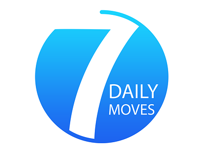 7 Daily Moves - Logo Design