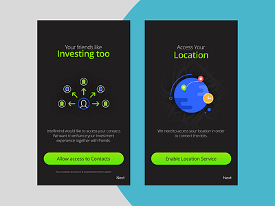 Onboarding Screens - Fintech App