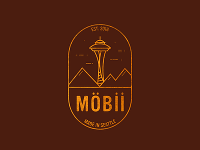 MOBII Seattle Grunge Beanie brand brandidentity weareathlon illustration